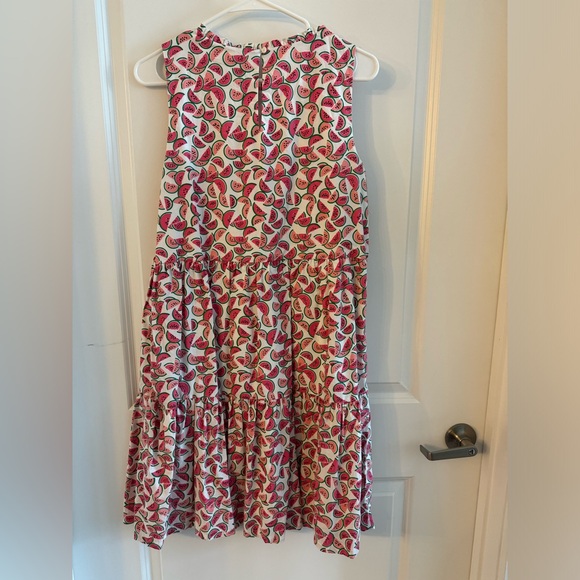 J. Crew Factory Watermelon Print Tiered Sundress - Picture 3 of 6